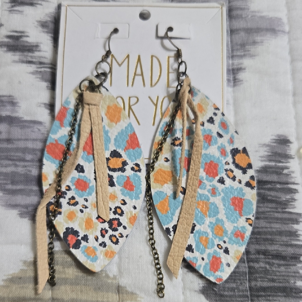Leather Earrings